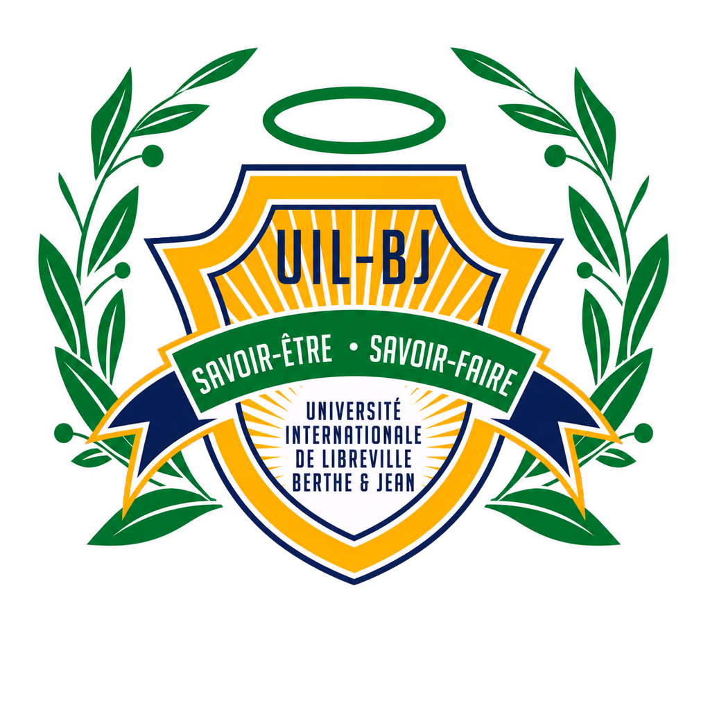Logo officiel de l’Université Internationale de Libreville Berthe & Jean